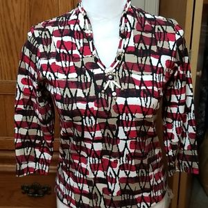 Ruby Road knit blouse